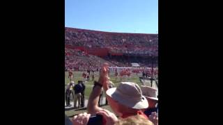 Florida Gator Intro 2012 vs. The Louisiana--Lafayette Ragin' Cajuns