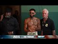 Weigh-In: BKFC FIGHT NIGHT HOLLYWOOD LANE vs HENRY  | LIVE!