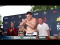 Weigh-In: BKFC FIGHT NIGHT HOLLYWOOD LANE vs HENRY  | LIVE!