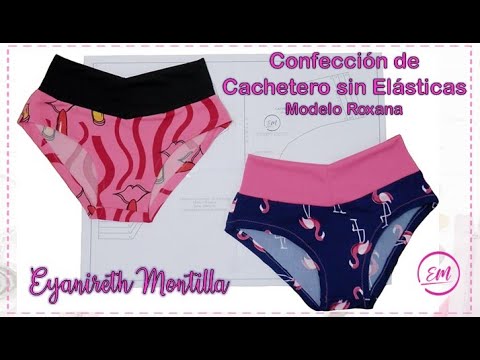 Elabora Cachetero sin Elásticas Modelo Roxana - YouTube