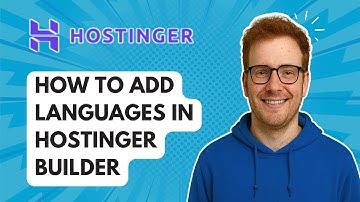 Hoe u talen toevoegt in Hostinger Builder [Handleiding 2025]