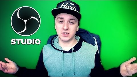 How To Setup & Use A Green Screen - Open Broadcaster Software Studio - Tutorial #73