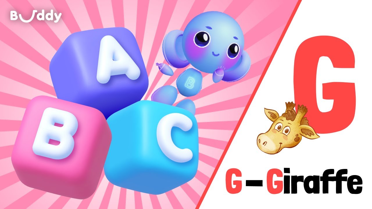 The Alphabet with Buddy | Learn Letter G | Alphabet for Kids | Buddy.ai ...