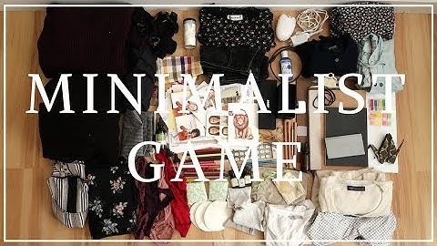 The Minimalist Game // Declutter With Me