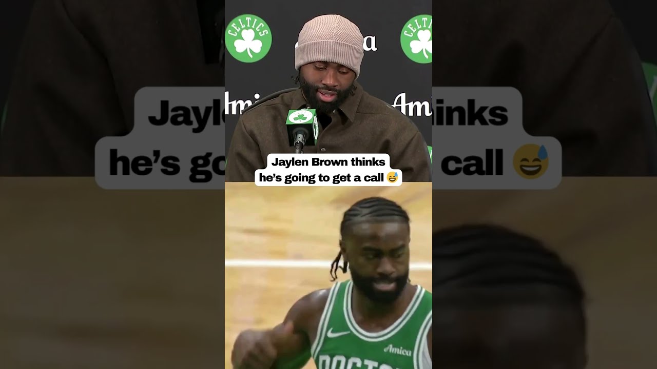 Jaylen Brown On His Controversial Celly 