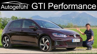 VW Golf GTI Performance REVIEW vs new fastest GTI TCR 290 hp Premiere - Autogefühl