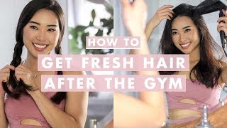 5 Ways To Freshen Up Your Hair After a Workout Without Washing