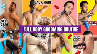 FULL BODY GROOMING ROUTINE | Men’s Shower Routine 2023 | Balls Hair,Hair Care,Full Body Hair Removal