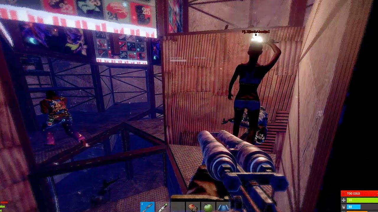 Db Player Rust Defending someone else's base with a DB in Rust? - YouTube