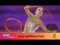 2019 Rhythmic Worlds, Baku (AZE) – Highlights 2, Clubs and Ribbon Finals - We are Gymnastics !