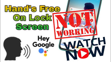 This is the reason Why your Google Assistant is not working Hands free..... | Technical abhi