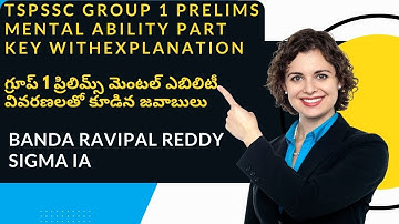 #tspsc #group1 Group 1 Prelims Key with Explanation