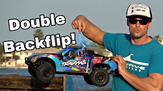 Double Backflip with Traxxas Maxx Slash!!!