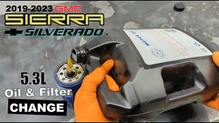 20192024: Sierra/Silverado Oil & Filter Change (5.3L)