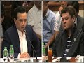 Trillanes, Paolo Duterte face off at Senate probe (part 1)