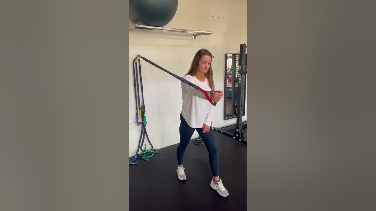 Banded serratus press youtube