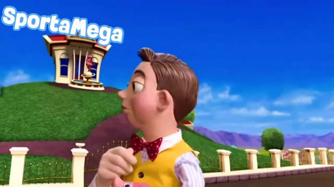 LazyTown The Mine Song Spanish (Spain) Lyrics Video YouTube