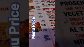 Menu price summer 2023 Marmaris #holiday #travel #video