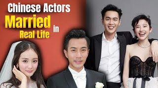 Chinese actors who got married in real life || Top 10 Chinese Actors married in real life