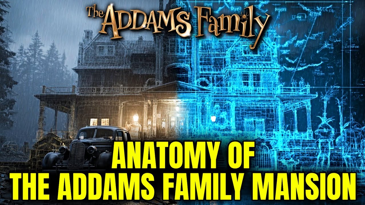 The Addams Family Mansion Explored (Wednesday) – A Room-by-Room Breakdown of Gothic Weirdness