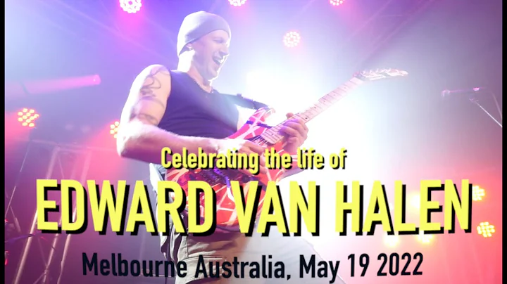 EDDIE VAN HALEN - celebrated in Melbourne Australi...