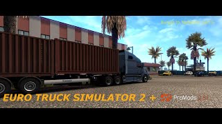 ETS 2 1.39.4.5s mods - Volvo VNL 700 TRANSPORTING CONTAINERS WITH VINEGAR -  21/9 WIDESCREEN  2K