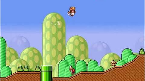 SMBX - "Mushroom Pass" by Redigit in 33.789s (Goal, With Powerup) [World Record]