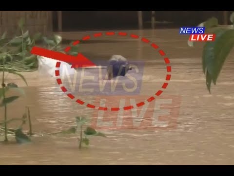 EXCLUSIVE: Man falls into flooded river! What happened next?