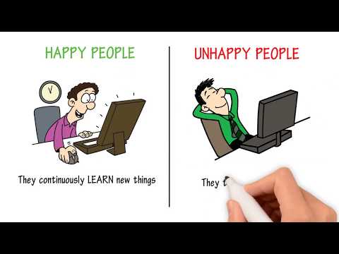 Video: How Unhappy People Differ From Happy People