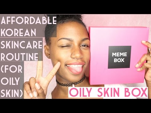 affordable-korean-skincare-routine-|-memebox-oily-skin-box