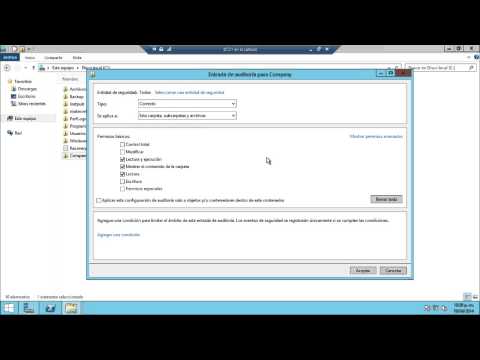 Windows Server 2012 R2 - Auditar el acceso a objetos en File Server