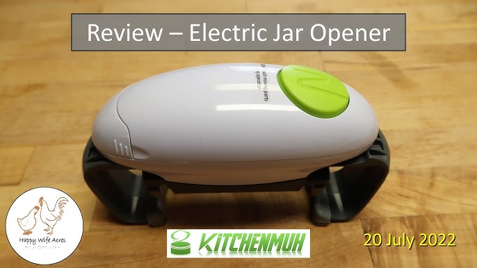 Robo Twist Electric Jar Opener– The Original RoboTwist One Touch Electric  Handsfree Easy Jar Opener, Works for Jars - As Seen on TV