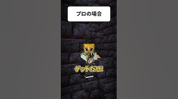 初心者、プロ、ハッカー 砦の遺跡編🐷#shorts #マイクラ