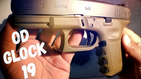 Cover Image for CA legal Glock 19 Gen 3 9MM color review OD GREEN