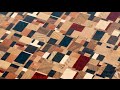 Chaotic pattern end grain cutting board #2 / Торцевая разделочная доска с хаотичным рисунком №2