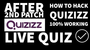 How to hack LIVE QUIZIZZ  UPDATED VERSION  | full short tutorial | 100% WORKING |