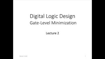 MS 511: Digital Logic Design: Class-5: Gate-Level Minimization(Continue)