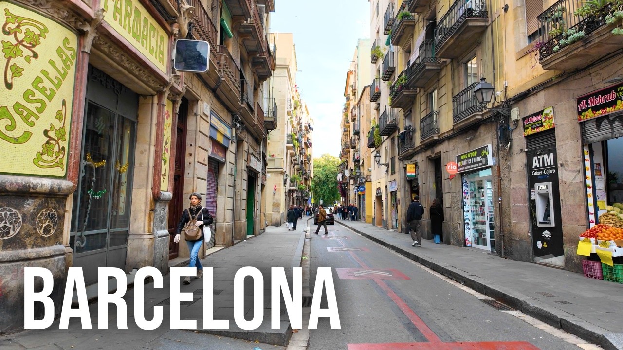El Raval - Barcelona, Spain Walking Tour [4K]