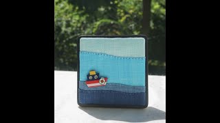여름 바다 메모 자석 만들기 (Making Summer Sea Memo Magnets)