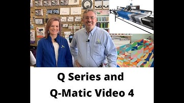 Video 4 Pinning the Quilt Top on a Bernina Q24 or Q20 on the PRO Frame