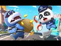泥棒!止まれ!ちびっこ警察キキ出動! | 人気動画の詰め合わせ | 赤ちゃんが喜ぶアニメ | 動画 | ベビーバス| BabyBus