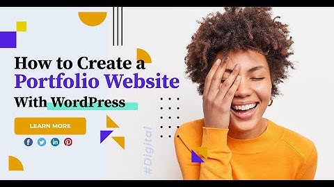 How to Create a Portfolio Website Using WordPress