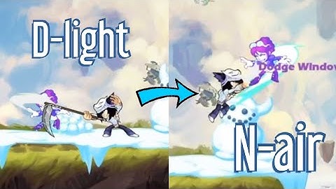 How to Dlight Nair on Scythe Brawlhalla