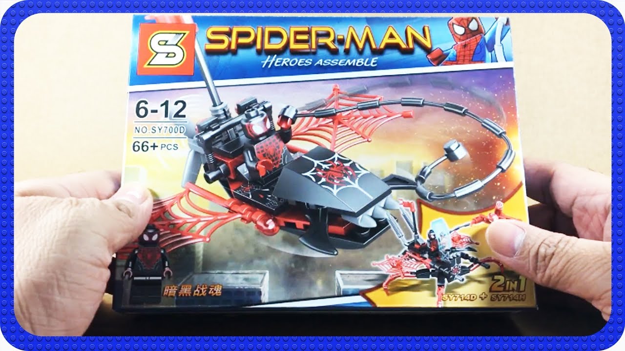 heroes assemble spiderman lego