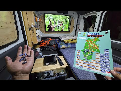 【Last】猛暑を避けて長野を巡るN-VAN車中泊の旅【ガチャピンズラリー】