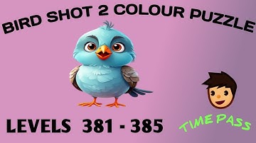 Bird sort 2 colour puzzle 🐦 levels 381-385 #birdsortcolorpuzzle #birdsortpuzzle #birdshort