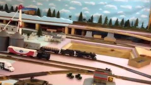 HO trains, layout update #9, my railroad tycoon