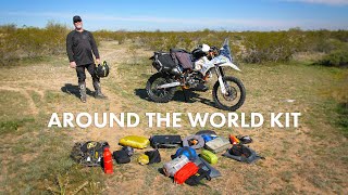 Everything Needed for an Around the World Adventure - 100% Camping - rtwPaul's Full Travel Kit