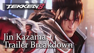 Tekken 8 Jin Kazama Gameplay Trailer Breakdown