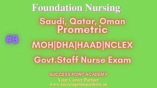 Prometric Questions 2021|MOH Saudi|DHA|HAAD|NCLEX|JIPMER| ESIC|AIIMS|Foundation nursing questions #3 screenshot 1